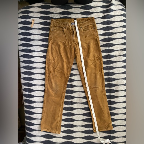 Patagonia Organic Cotton Corduroy Pants Mustard Tan Women's Size 27 - Picture 3 of 13